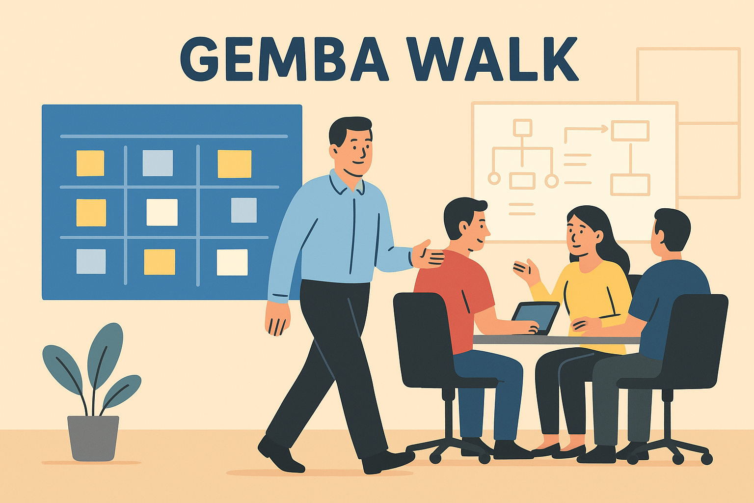 The Gemba Walk: Bridging Lean Manufacturing and Agile Project Management